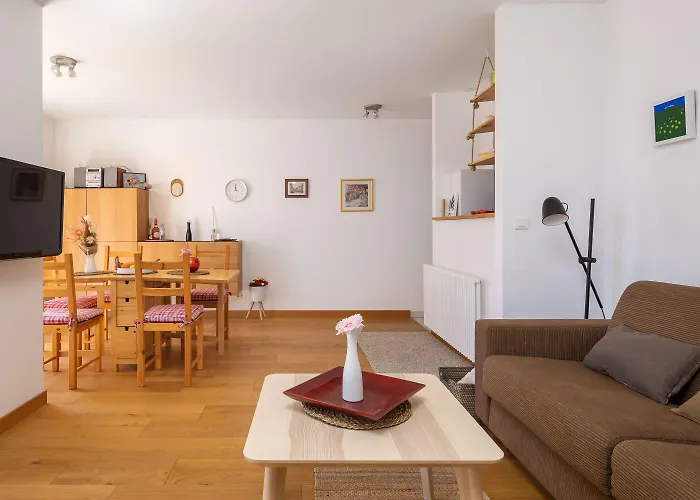 Modern With Terrace 4 Min Walk To The